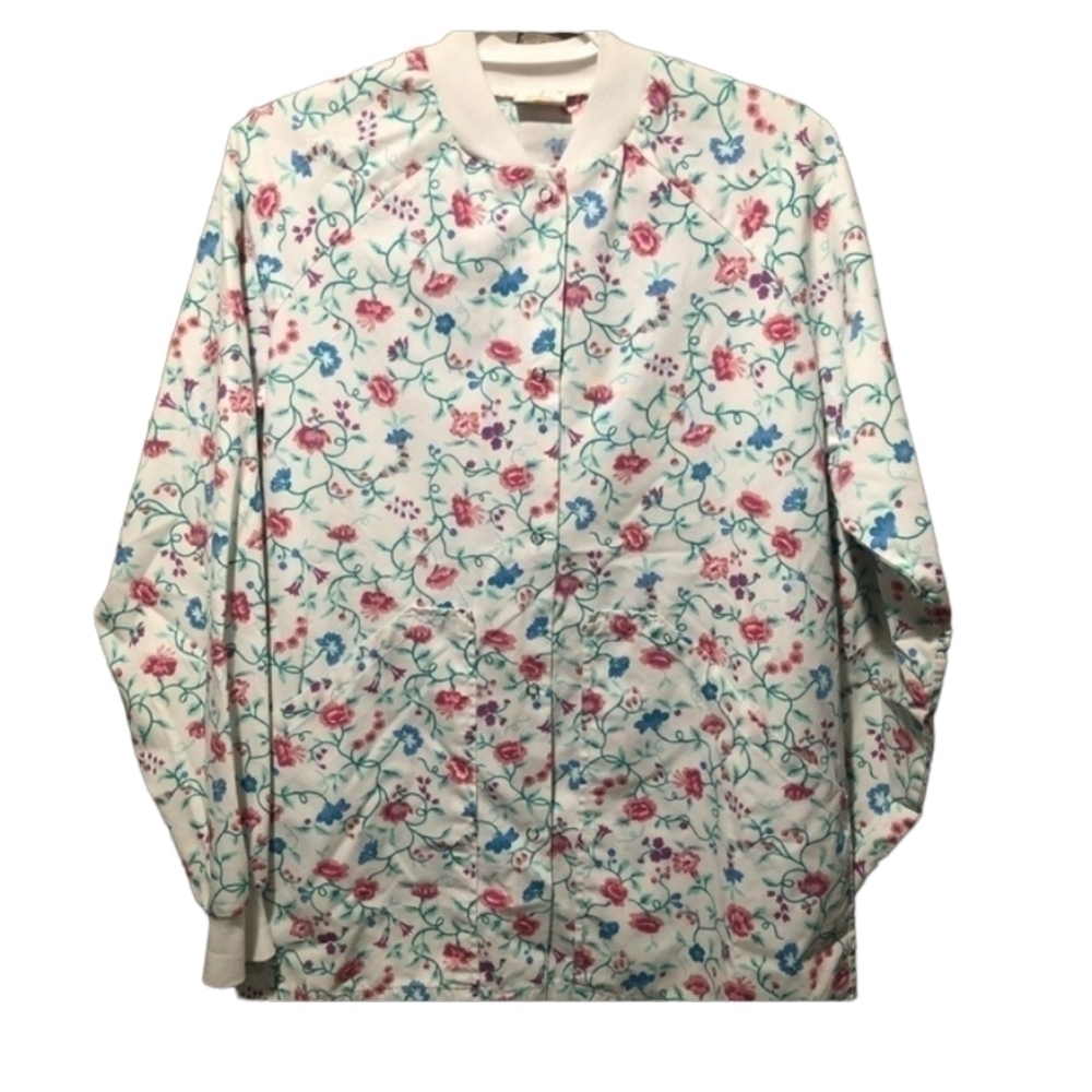 Vintage button down size small Angelica uniform group scrubs shirt